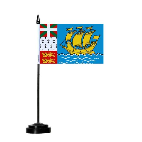 Table Flag of Saint-Pierre-et-Miquelon - Pixelforma