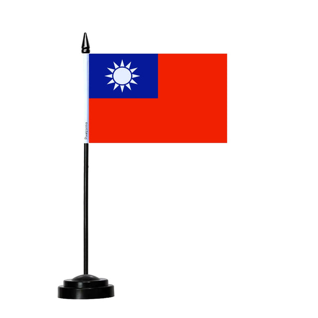 Taiwan Table Flag - Pixelforma
