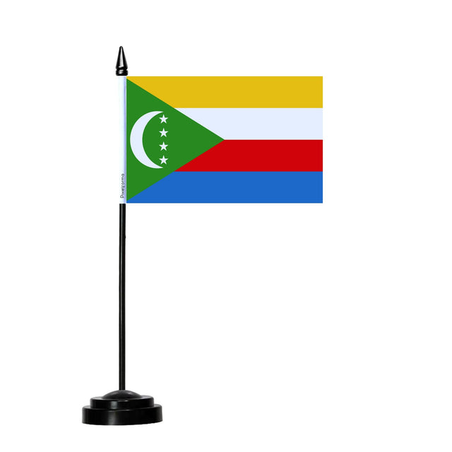 Comoros Table Flag - Pixelforma