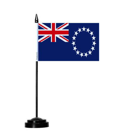 Cook Islands Table Flag - Pixelforma