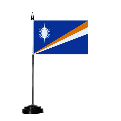 Marshall Islands Table Flag - Pixelforma