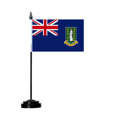 British Virgin Islands Table Flag - Pixelforma