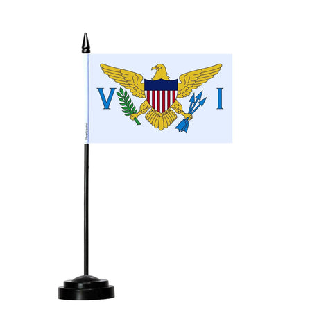 Drapeau de Table des Îles Vierges des États-Unis - Pixelforma