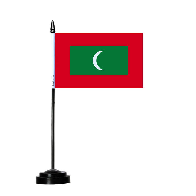 Drapeau de Table des Maldives - Pixelforma