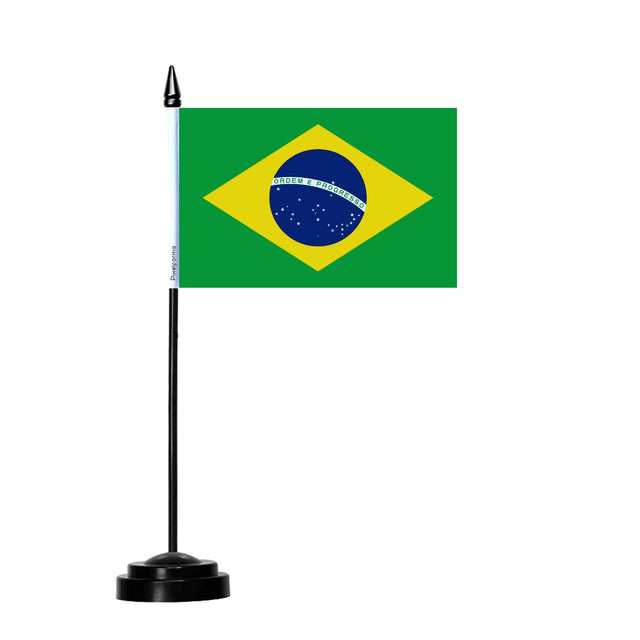Brazil Table Flag - Pixelforma