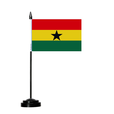 Ghana Table Flag - Pixelforma