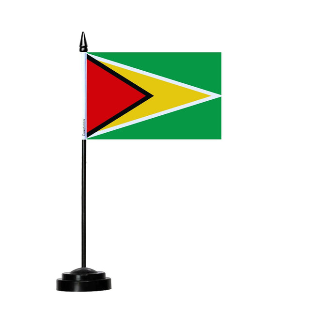 Drapeau de Table du Guyana - Pixelforma