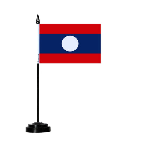 Laos Table Flag - Pixelforma