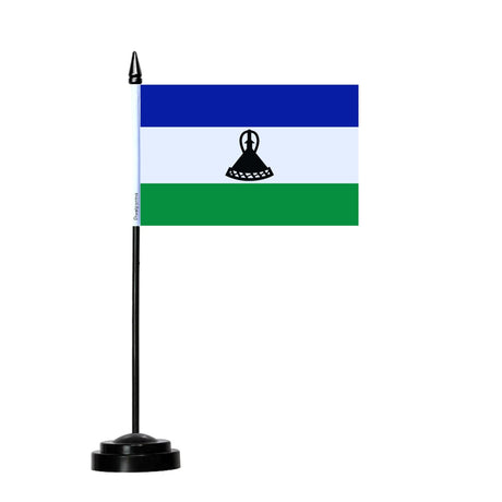 Lesotho Table Flag - Pixelforma