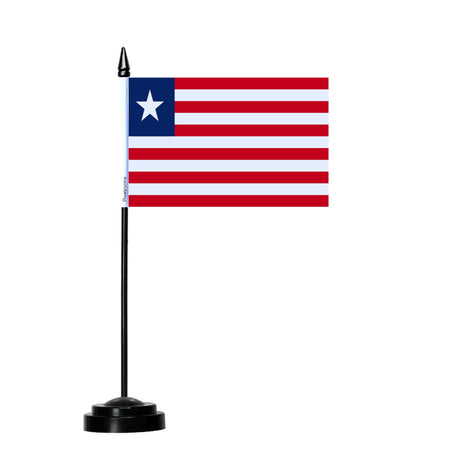 Liberia Table Flag - Pixelforma