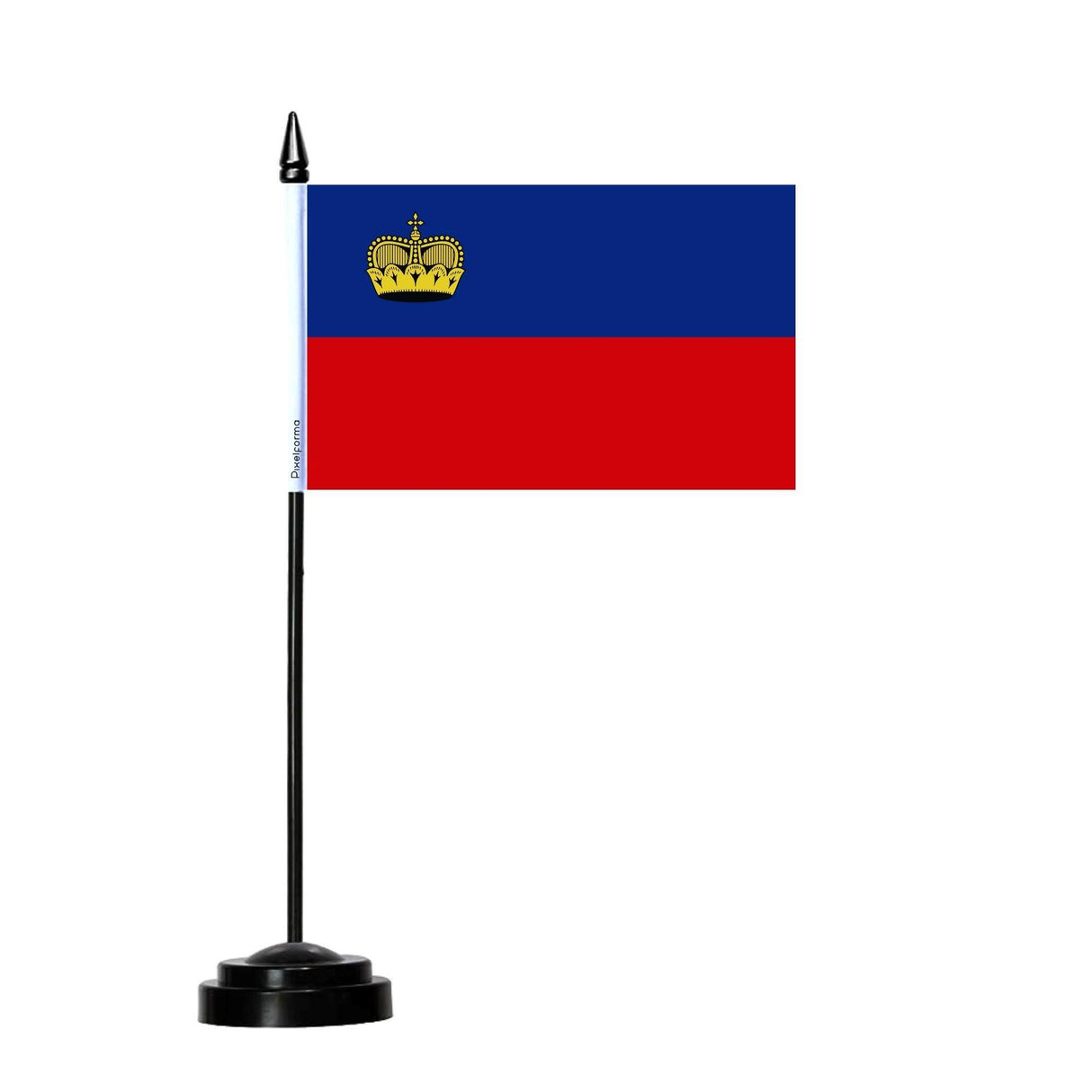 Drapeau de Table du Liechtenstein - Pixelforma