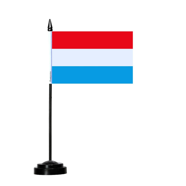 Drapeau de Table du Luxembourg - Pixelforma