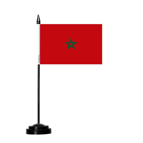 Drapeau de Table du Maroc - Pixelforma