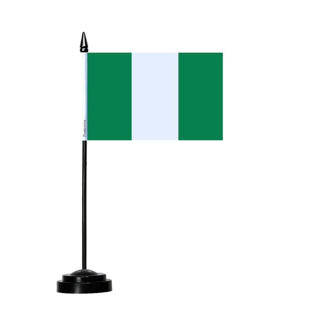 Drapeau de Table du Nigeria - Pixelforma