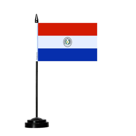 Paraguay Table Flag - Pixelforma