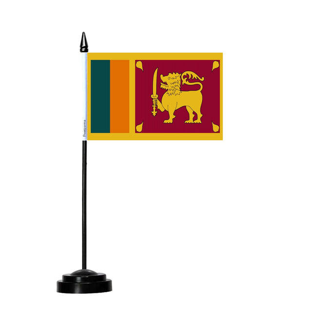 Sri Lanka Table Flag - Pixelforma