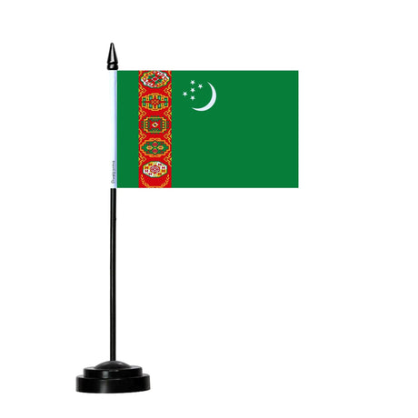 Table Flag of Turkmenistan - Pixelforma