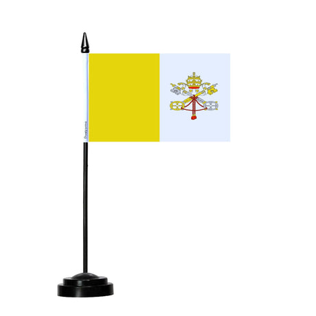 Vatican Table Flag - Pixelforma
