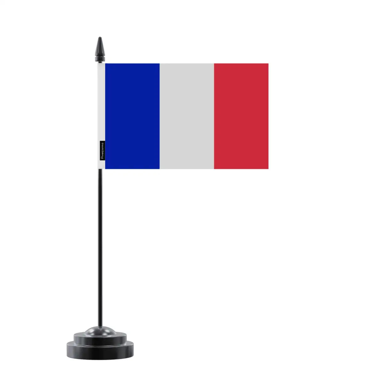 Drapeau de Table France en Polyester - Pixelforma 