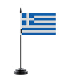 Drapeau de Table Grèce en Polyester - Pixelforma 