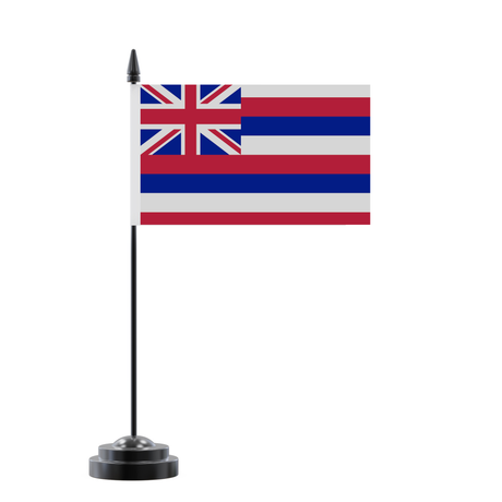 Drapeau de table hawaï en polyester - pixelforma
