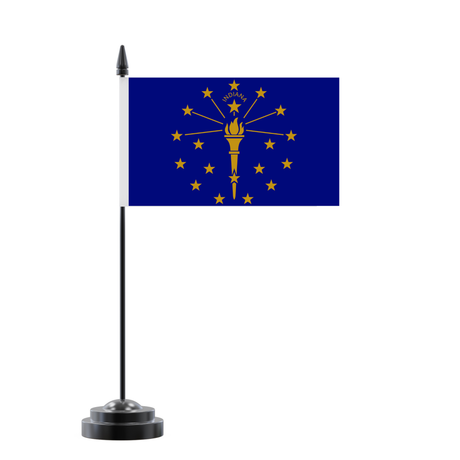 Drapeau de table indiana en polyester - pixelforma