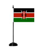 Drapeau de Table Kenya en Polyester - Pixelforma 