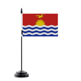Drapeau de table kiribati en polyester - pixelforma