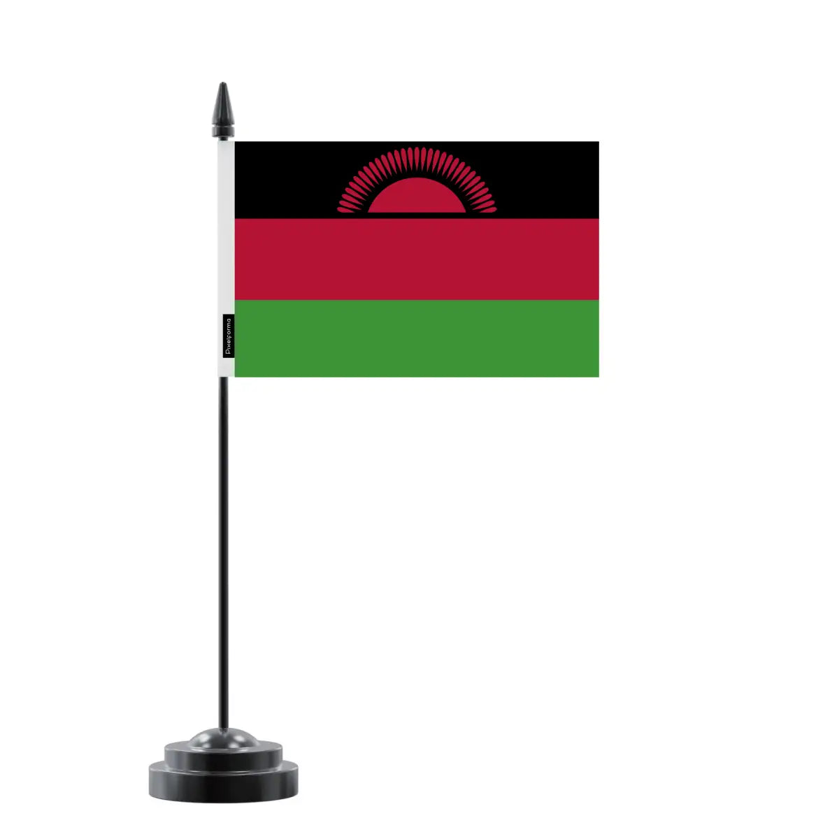 Drapeau de Table Malawi en Polyester - Pixelforma 