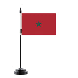 Drapeau de Table Maroc en Polyester - Pixelforma 