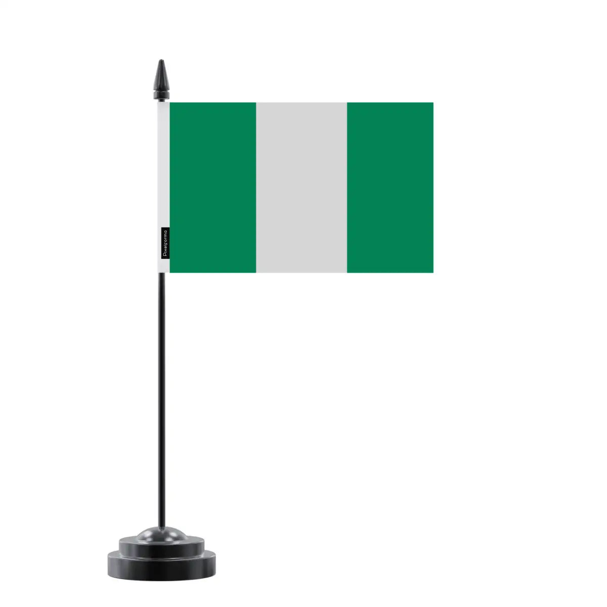 Drapeau de Table Nigeria en Polyester - Pixelforma 