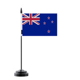 Drapeau de table nouvelle-zélande en polyester - pixelforma
