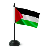 Drapeau de table palestine en polyester - pixelforma