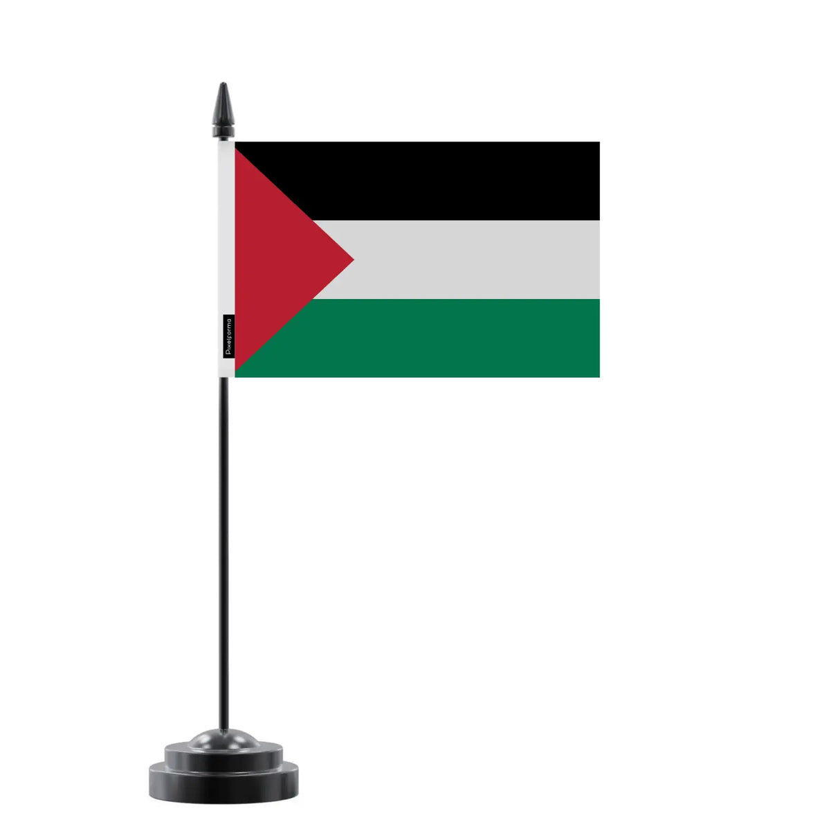 Drapeau de table palestine en polyester - pixelforma