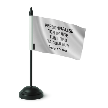 Drapeau de table personnalisé - pixelforma