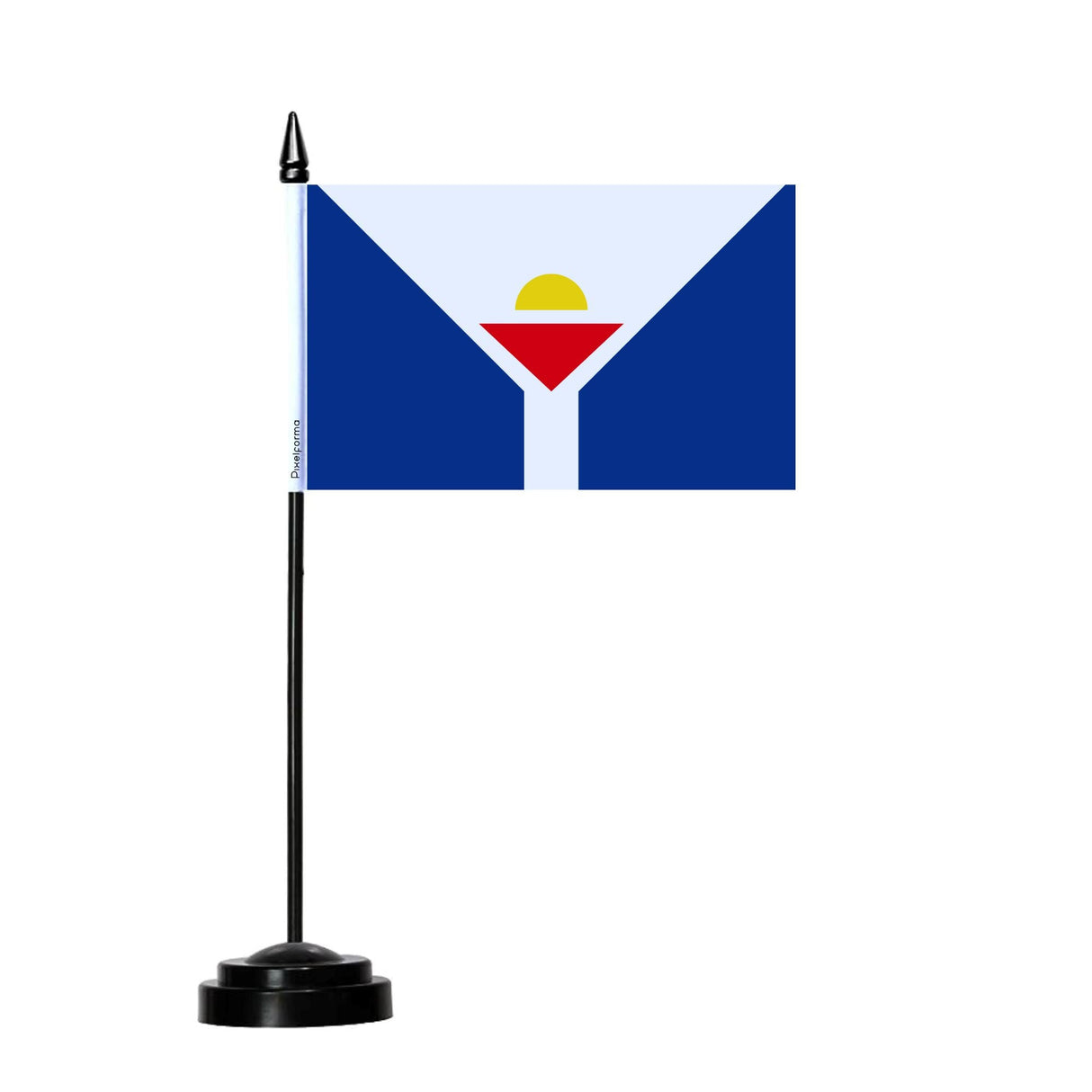 Table Flag of Saint-Martin (French West Indies) - Pixelforma