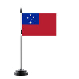 Drapeau de Table Samoa en Polyester - Pixelforma 