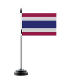 Drapeau de Table Thaïlande en Polyester - Pixelforma 