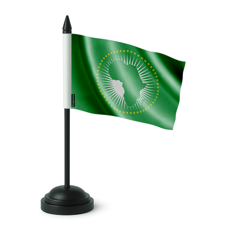 Drapeau de table union africaine en polyester - pixelforma