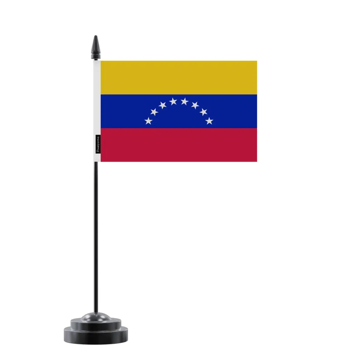 Drapeau de Table Venezuela en Polyester - Pixelforma 