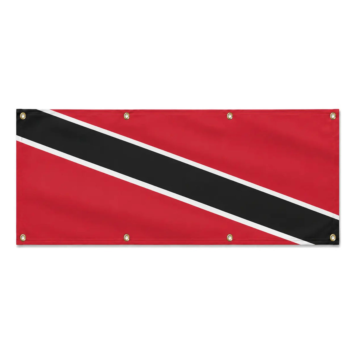 Drapeau trinité-et-tobago polyester résistant œillets