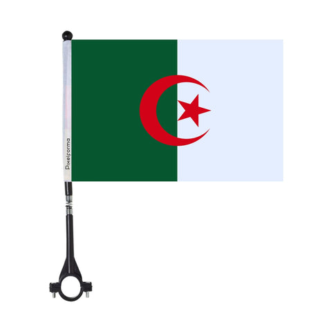 Drapeau de vélo de l'Algérie en polyester - Pixelforma