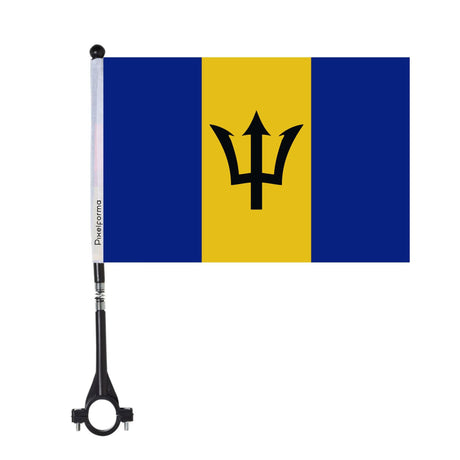 Polyester Barbados Bike Flag - Pixelforma