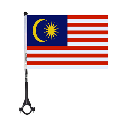 Malaysia Polyester Bike Flag - Pixelforma