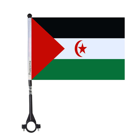 Polyester Sahrawi Arab Democratic Republic Bicycle Flag - Pixelforma