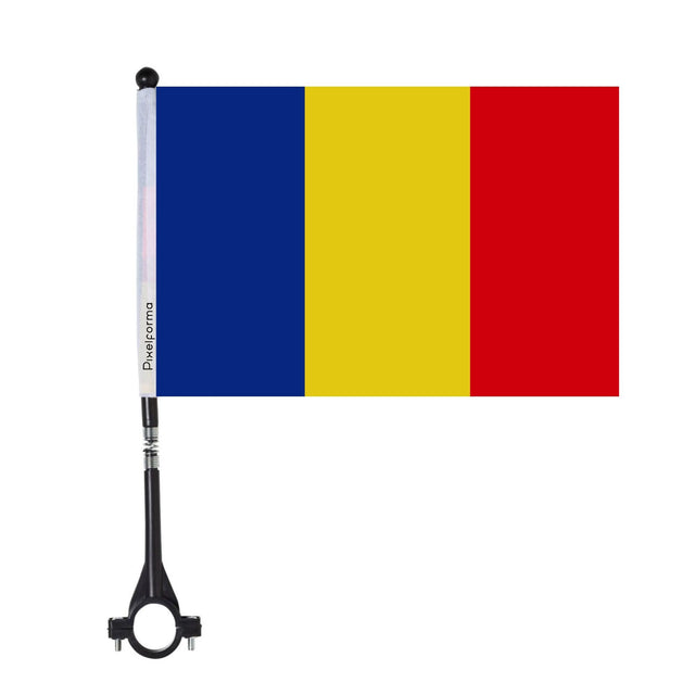 Romania Polyester Bike Flag - Pixelforma