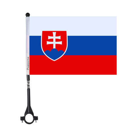 Polyester Slovakia Bike Flag - Pixelforma