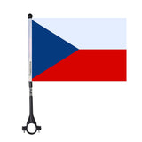 Czechia Polyester Bike Flag - Pixelforma