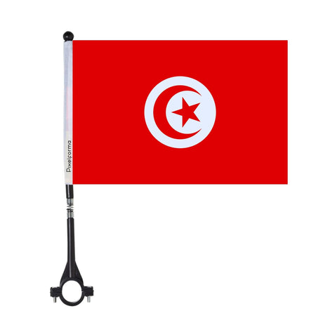 Tunisia Polyester Bike Flag - Pixelforma