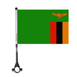 Zambia Polyester Bike Flag - Pixelforma
